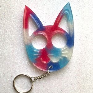 BUY 1 GET 1 50% OFF!! Must have! Self Defense Fashion Cat Keychain